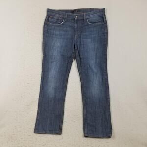 Joes Jeans Mens 36x31 The Classic Straight Leg Dixon Stretch Denim Medium Wash
